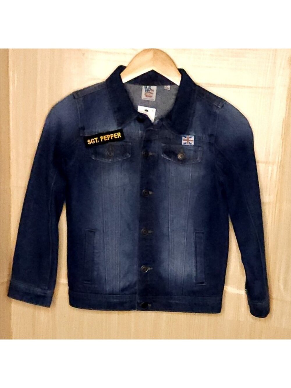 Junk Food Girls New The Beatles Denim Jacket 10-12